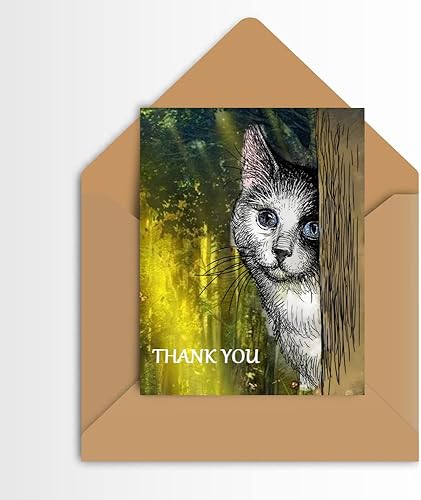 Miniatura 5 de Sellos transparentes de fondo de gato para hacer tarjetas, sellos de goma transparente de animales de gato para decoración de tarjetas navideñas,