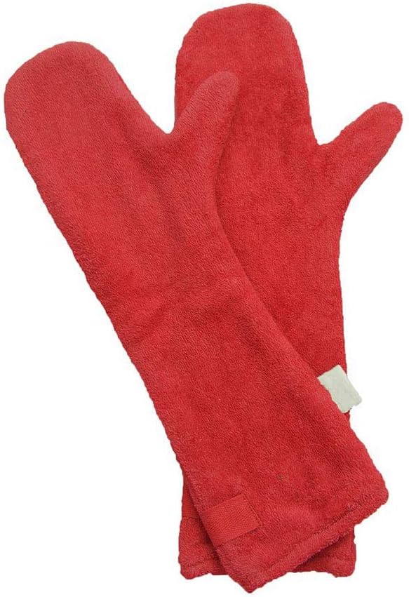 TEHAUX 1 Pair Dog Towel Gloves for Pet Cat Grooming Gloves Pet Grooming Gloves Cat Brush Dog Washing Gloves Pet Hair Remover Glove Gloves for Cleaning Dog Brush