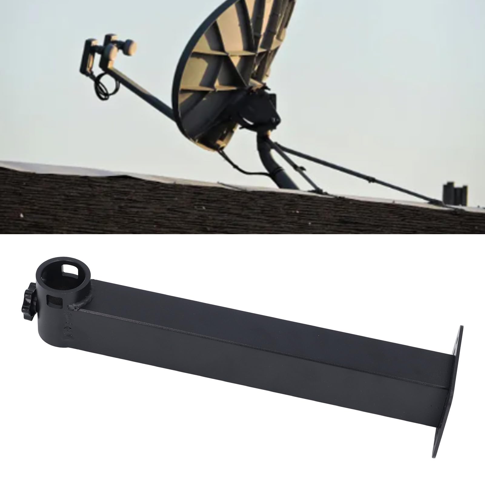 Support Mural Long en Alliage D'aluminium Robuste pour Antennes V2 Gen 2 pour Mur Extérieur