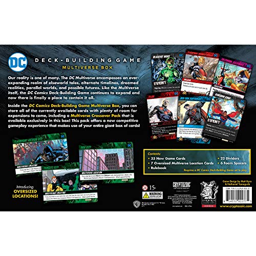Dc Deck-Building Game Multiverse Box #TOP5
