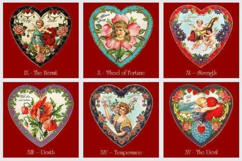 正規品希少デッキ✨珍しいスクエア型✨ハートタロットカード Heart tarot Amazon.co.jp: デッキ珍しいスクエア型ハートタロットカード