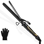 abp 1 Inch Curling Iron with Ceramic Barrel, Instant Heat up to 450F, Waving Style Tool for Long/Medium Hair and Women