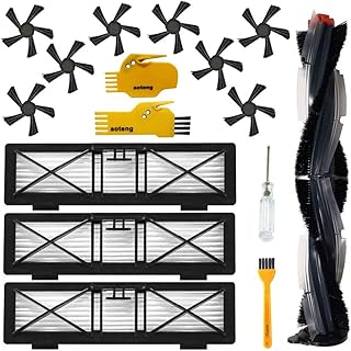 Replacement for Neato Botvac Robot Vacuum Cleaner D Series D3 D5 D75 D80 D85 Accessories Kit Pack of 1 Main Brush,3 Hepa F...