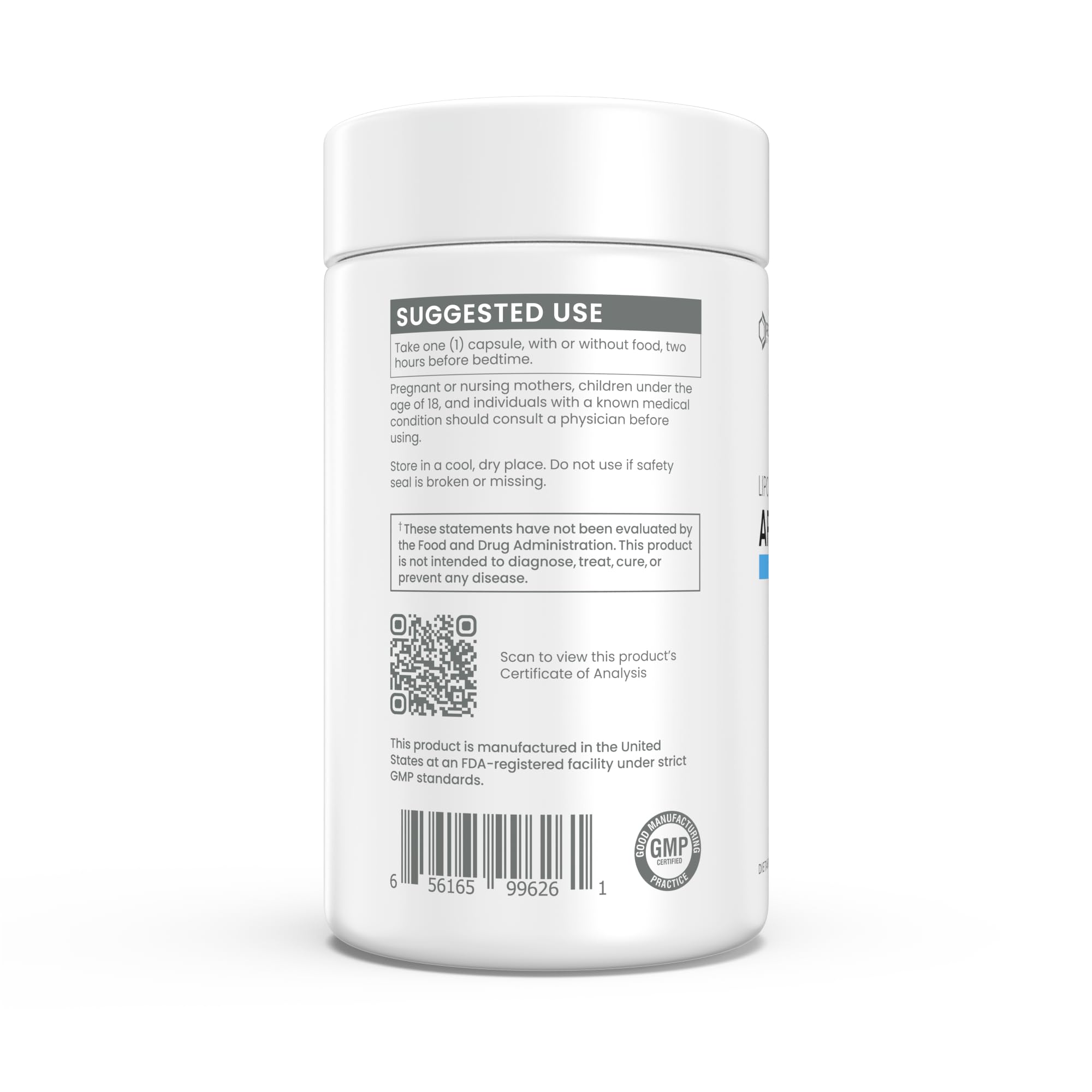 Renue By Science Apigenin | High Strength Liposomal Apigenin Supplement | 90 Apagenine Capsules - 75mg Apigenin per Serving | Non-GMO & Allergen Free | Made in the USA Third-Party Tested — Amazon image 2