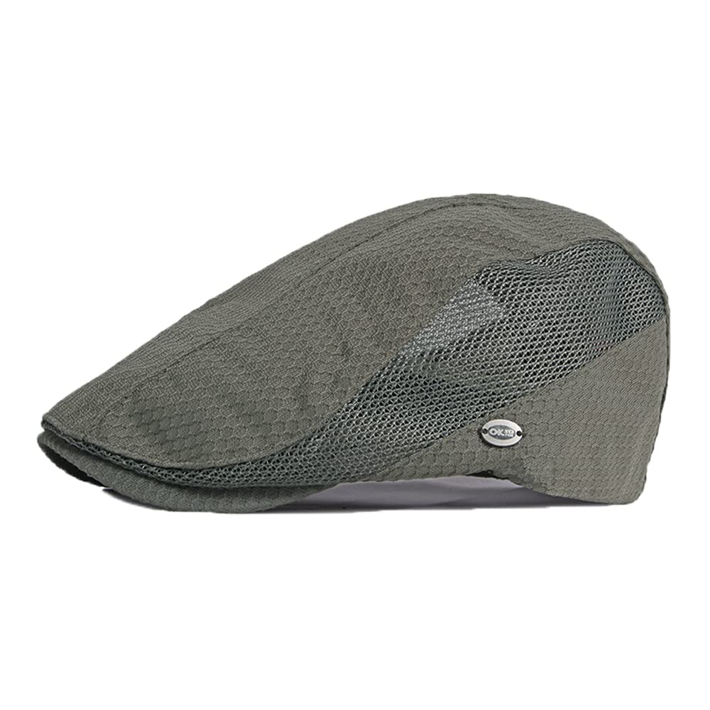 YAMEE Gorras de Hombre Verano Transpirables De Malla,Boinas de Hombre Verano,Sombrero para el Sol,Gorras de Verano Casual