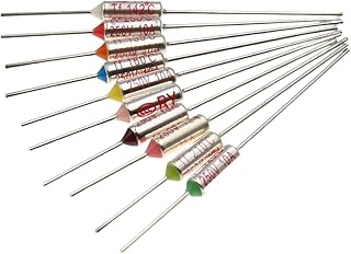 10PCS TF Thermal Fuse RY 10A 15A 250V Temperature 65C 73C75C 85C 100C 110C 120C 130C 152C 165C 172C 185C 192C 200C 216C 240C 280C 300C (Color : 10PCS, Size : 15A_65C)
