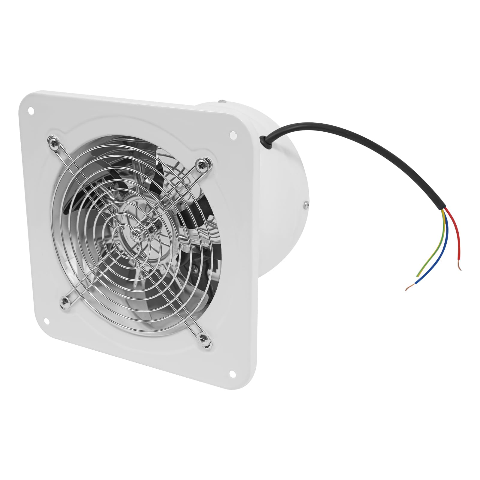 Ventilador axial de 150 mm, 650 m³/h, para cocina, garaje, cuarto de baño, loft sótano