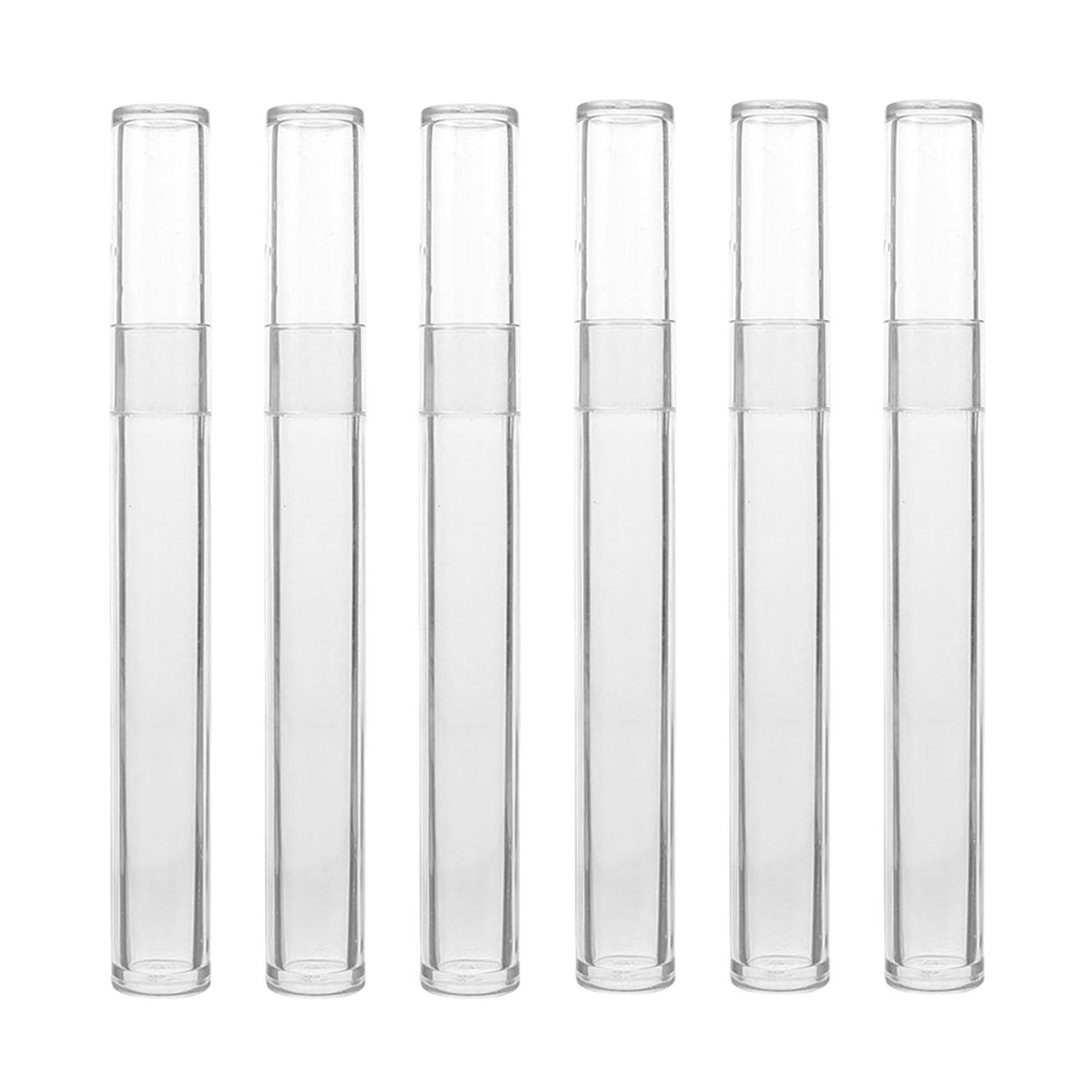 Estuche para 6 pinzas SHOWERORO de plástico transparente 8