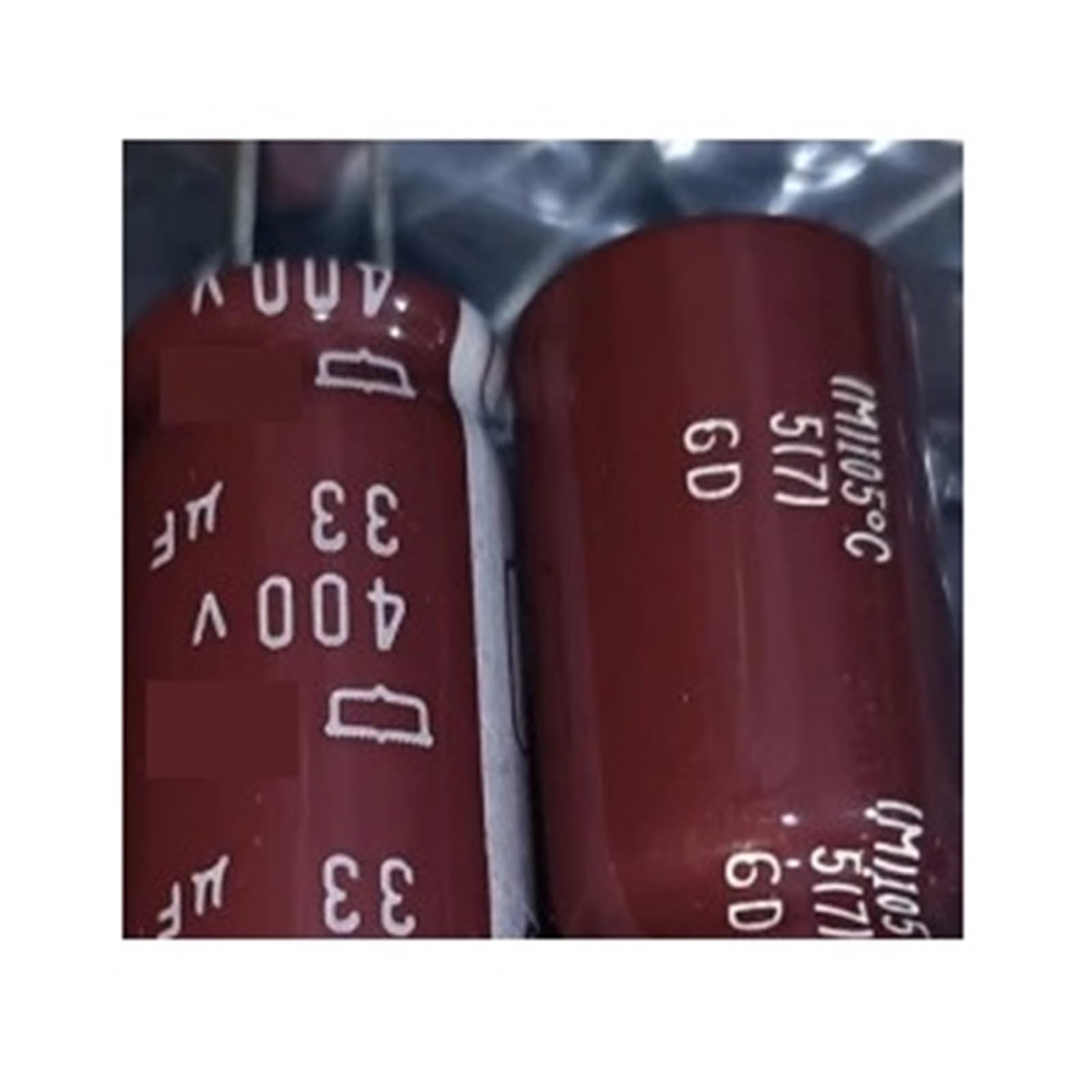Condensateur 33UF 400V 105°C en lot de 5 pièces pour composants électroniques KMG
