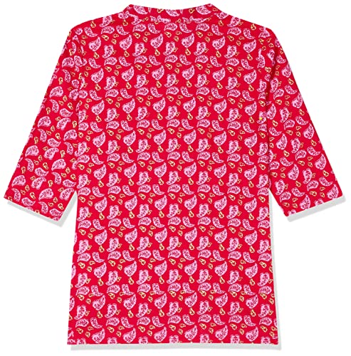 Image of Amazon Brand - Jam & Honey Girl's Cotton Regular Short Kurti