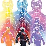 Ant-Man Schrumpfende Leinwanddrucke, 40 x 40 cm, Polyester, Mehrfarbig