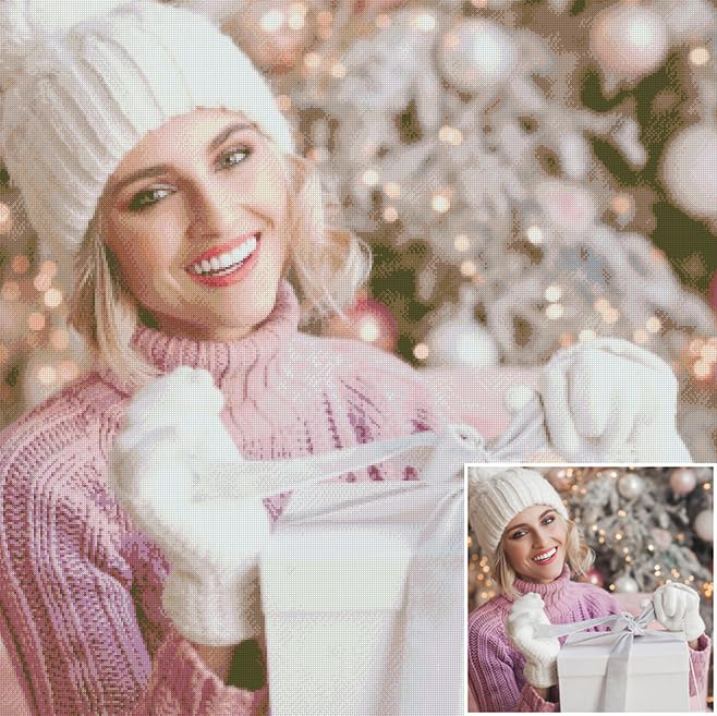 Custom Diamond Painting, Personalized Diamond Art Kits for Adults, 5D DIY Customized Diamond Painting Full Drill Private Picture Your Own Photo - Made