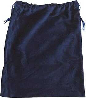 At Peace Memorials Velvet Cremation Urn Bag Drawstring Closure - Adult Cremation Urn (Blue)