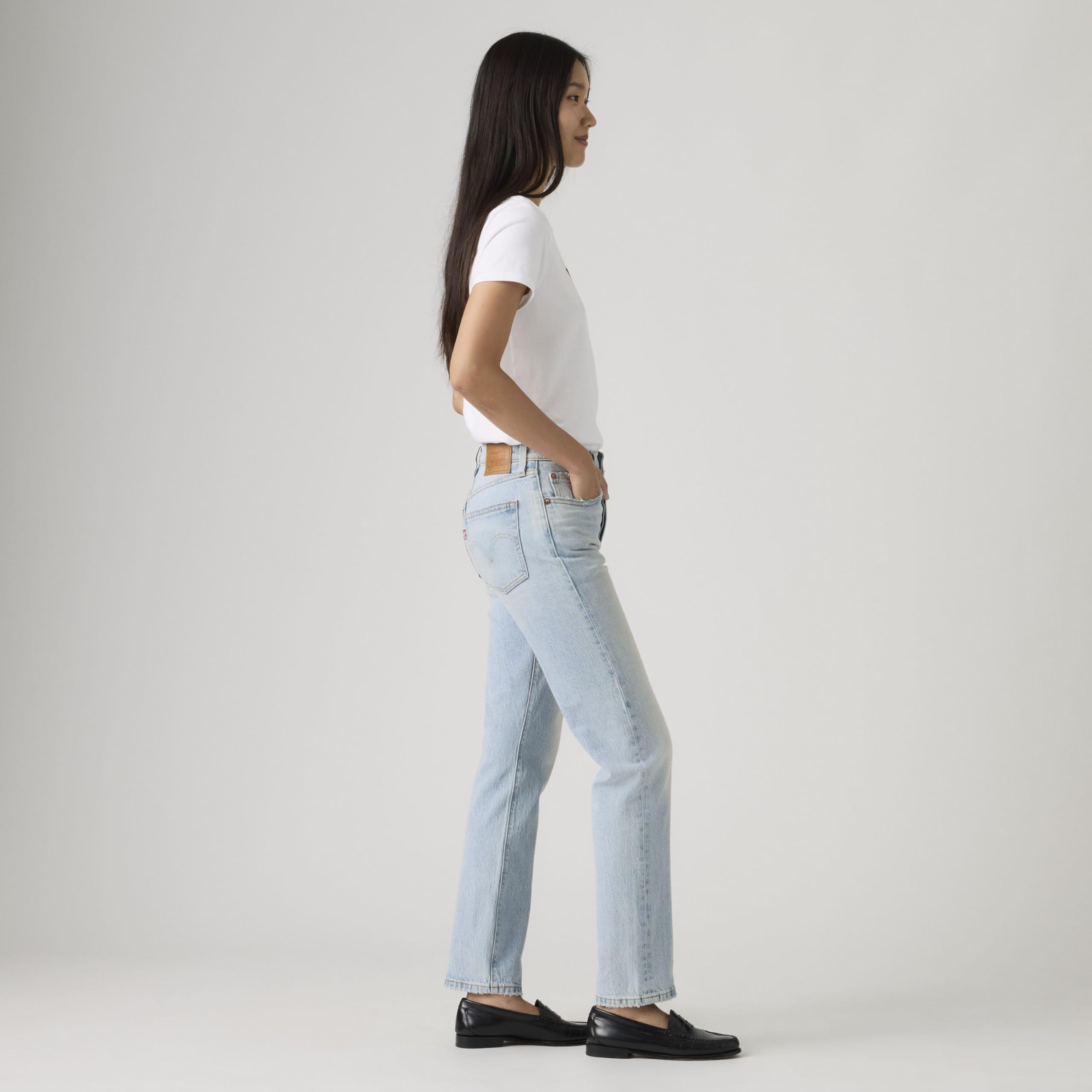 Levi's Damen 501 Jeans for Women Jeans, Fine Marks, 24W / 30L – Ansicht 2