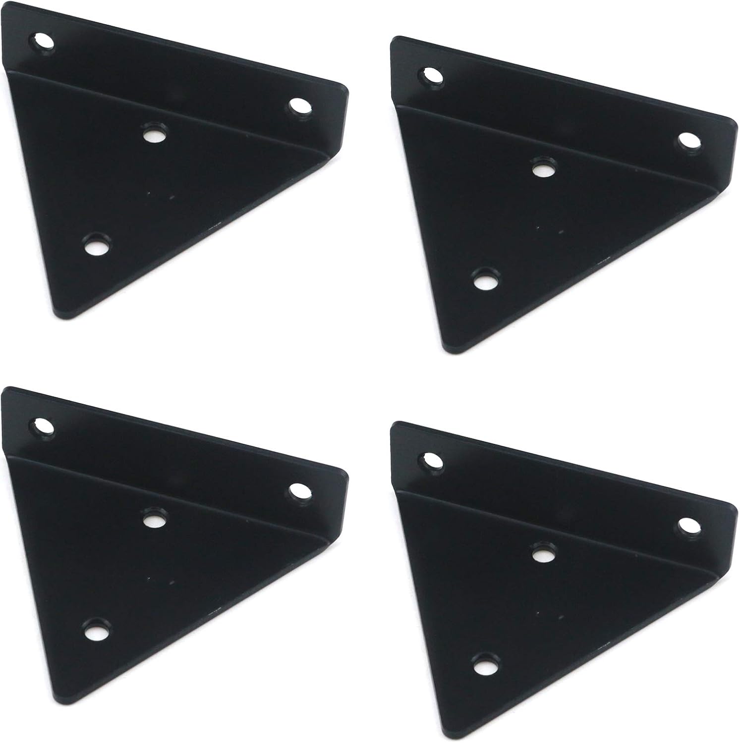 Quluxe 3 Inch Shelf Brackets, Floating Shelf Bracket