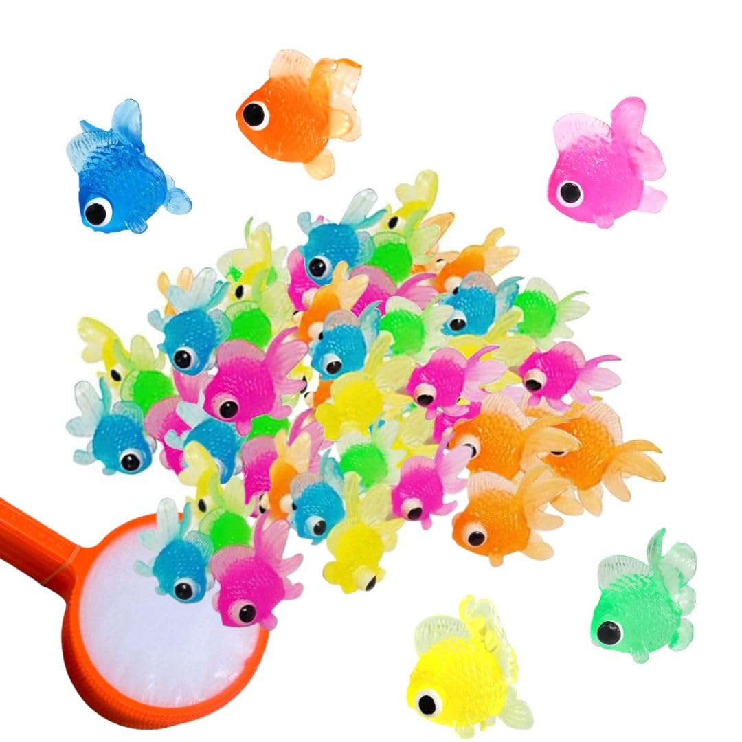 Amazon | 業務用 縁日 用品 カラフル すくい 出目 金魚 100個 セット 5