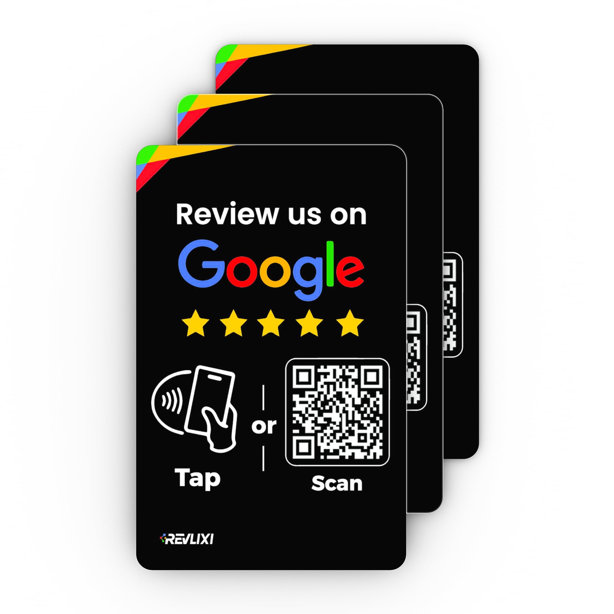 Amazon.co.jp：Googleレビュータップカード(3枚パック) - 再利用可能な