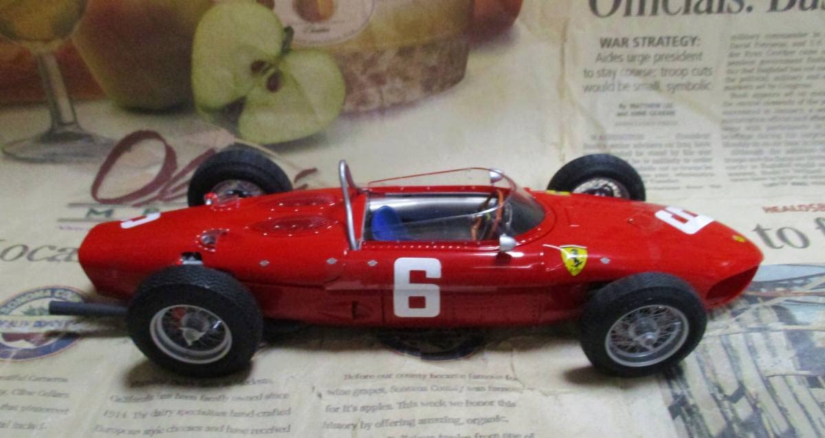 Amazon | 世界1961台 EXOTO 1/18 Ferrari Tipo 156/120°Sharknose #6