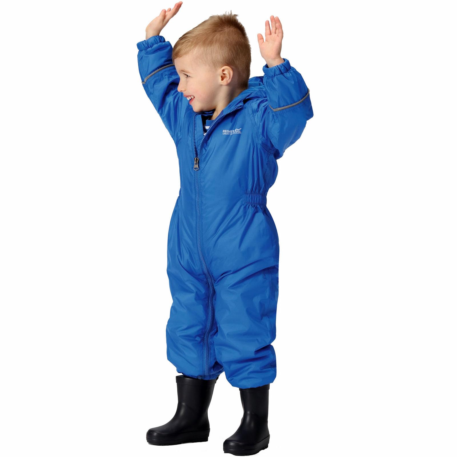 Regatta Kids Splosh III Waterproof Puddle Suit, Breathable & Insulated - Perfect for Outdoors & Walking