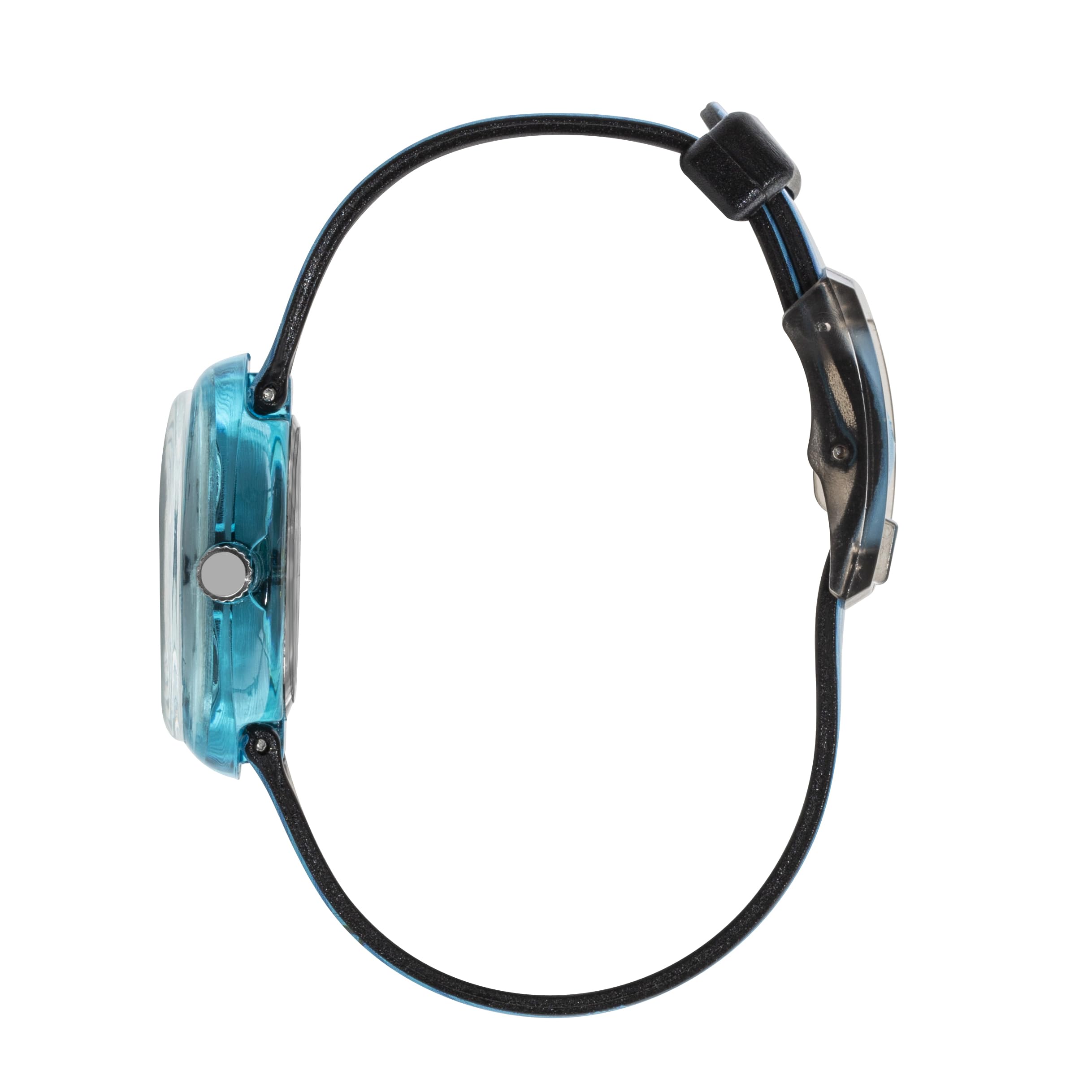 Lee Cooper Zegarek dziecięcy PC21S, wyświetlacz analogowy i silikonowy pasek - LC.K.4.639, niebieski, pasek