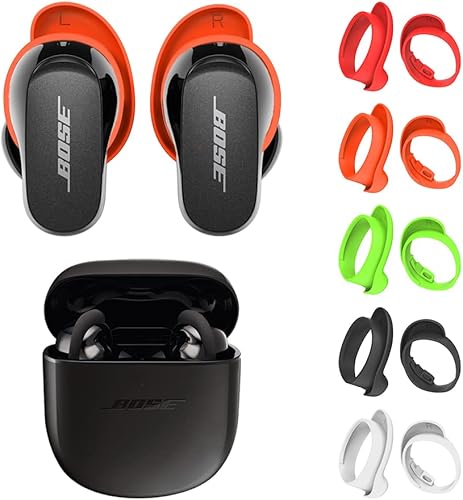 Miniatura 1 de 5 pares de puntas de gancho para las orejas Bose QuietComfort II (2022) y QuietComfort Ultra (2023), puntas de agarre antideslizantes accesorios