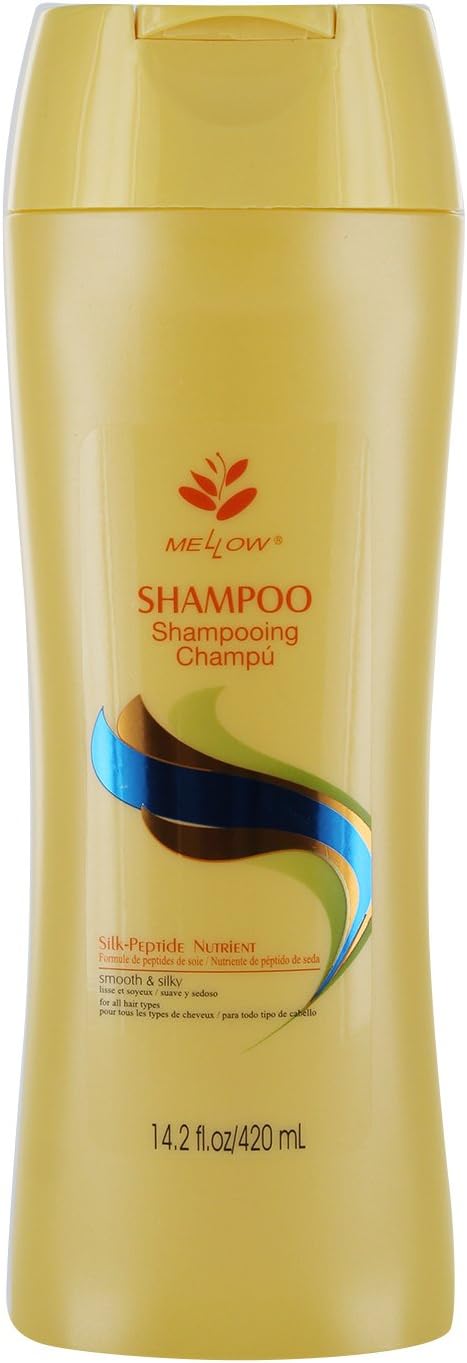 Mellow Silk-Peptide Shampoo, 14.2 Fluid Ounce