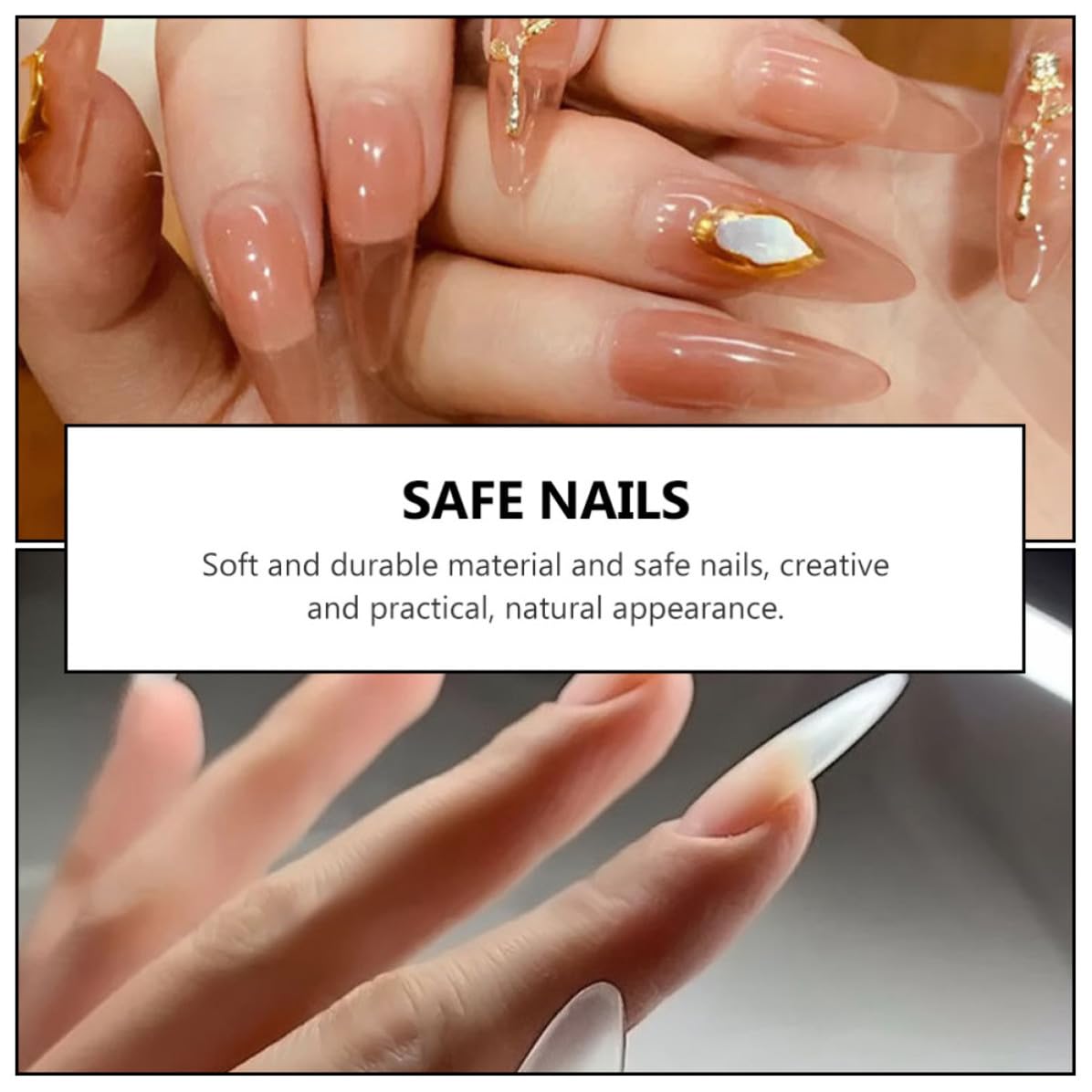 Toyvian 100pcs White Plastic Nail Extension Tips with Scale Easy to Use and Practical Manicure Nail Plate for Finishing and Beauty Unique Design with Fine Workmanship