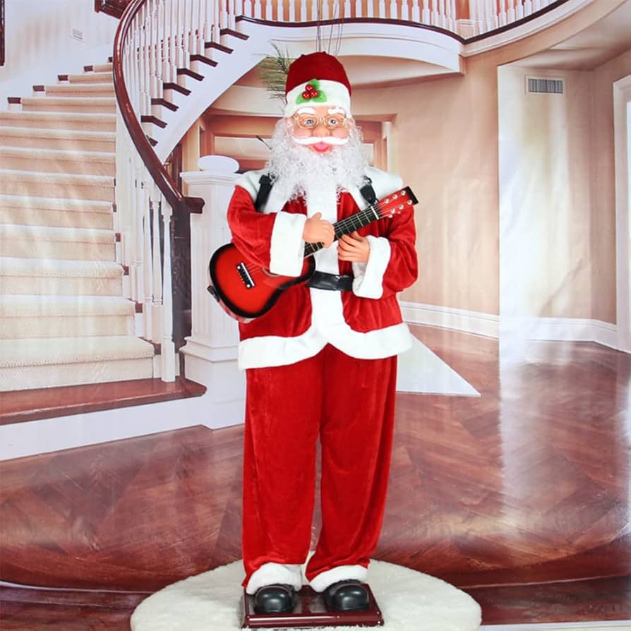 ダンシングサンタ　シークレットツリー　電飾サンタ　イルミネーションサンタ ダンシングサンタ シークレットツリー 電飾サンタ