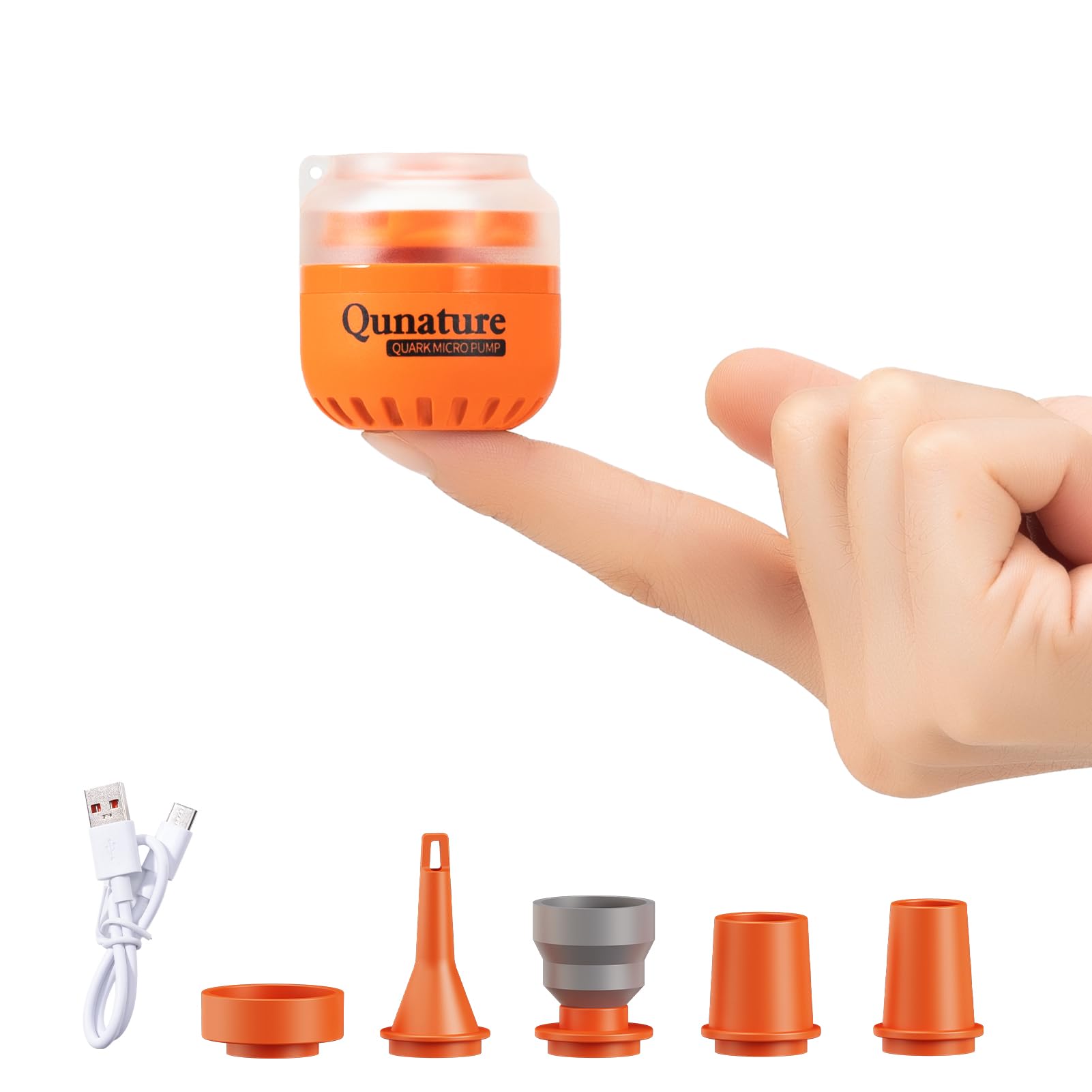 Mini pompe à air, sans batterie, type C, 5 kPa/400 l/min, 29 g, gonflage pour matelas pneumatique