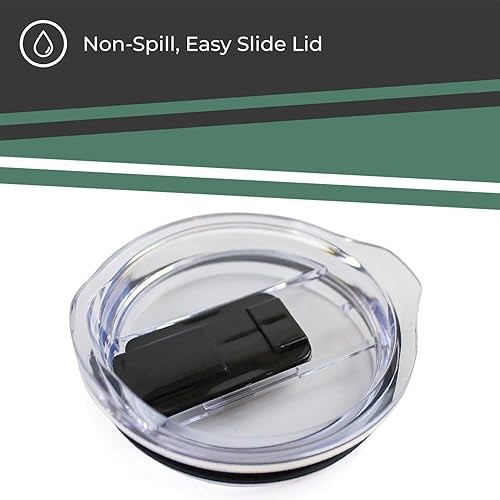 Miniatura 303 de Campus Colors Vaso de acero inoxidable de la NCAA perfecto para el día del partido, 18 onzas, doble pared, mantiene las bebidas perfectamente Azul