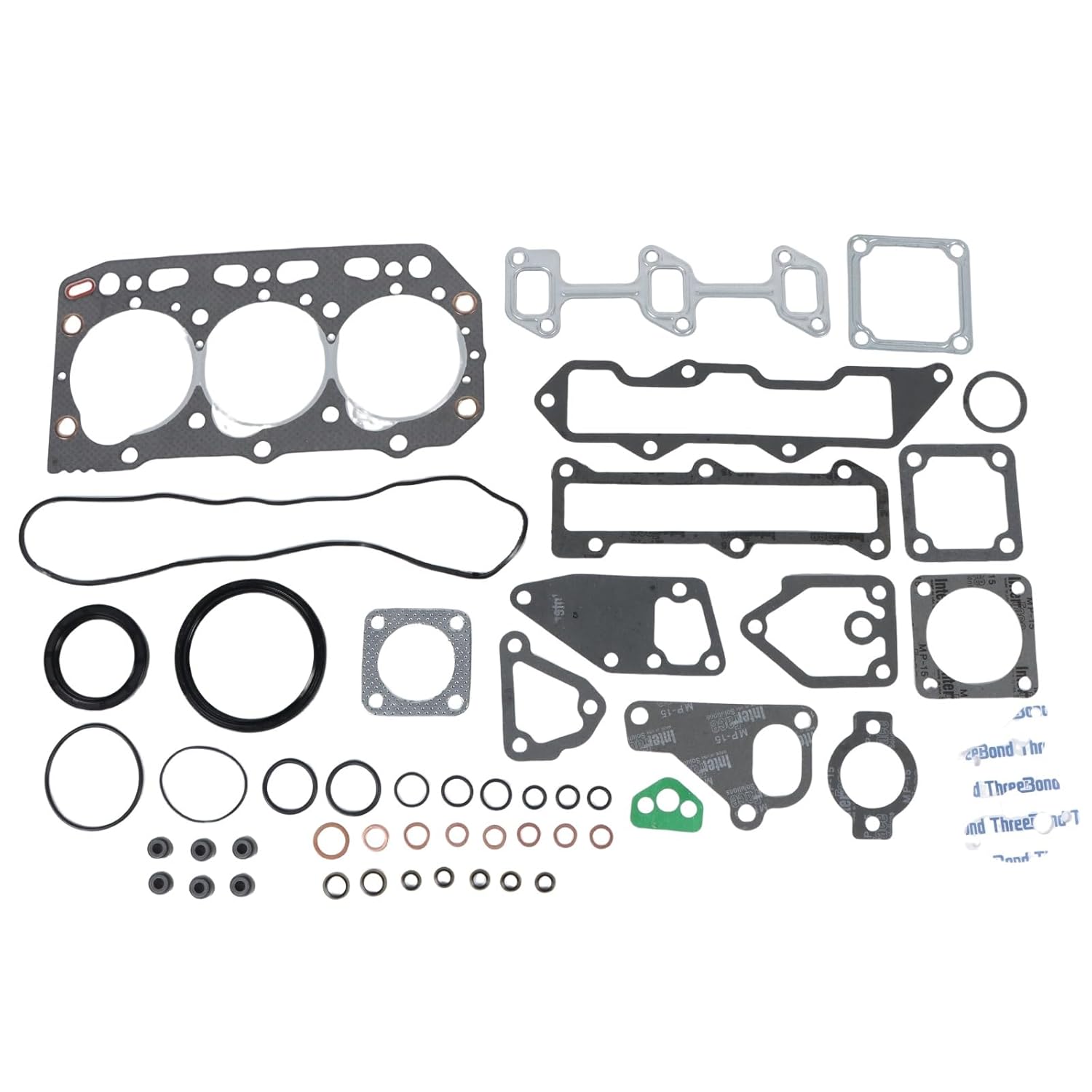 3TN84 3TN84L 3TN84E Overhaul Gasket Set for Yanmar Engine Komatsu PC15 PC20 PC28UU PC30 PC38UU John Deere 955 870 Tractor Takeuchi TB035 Excavator