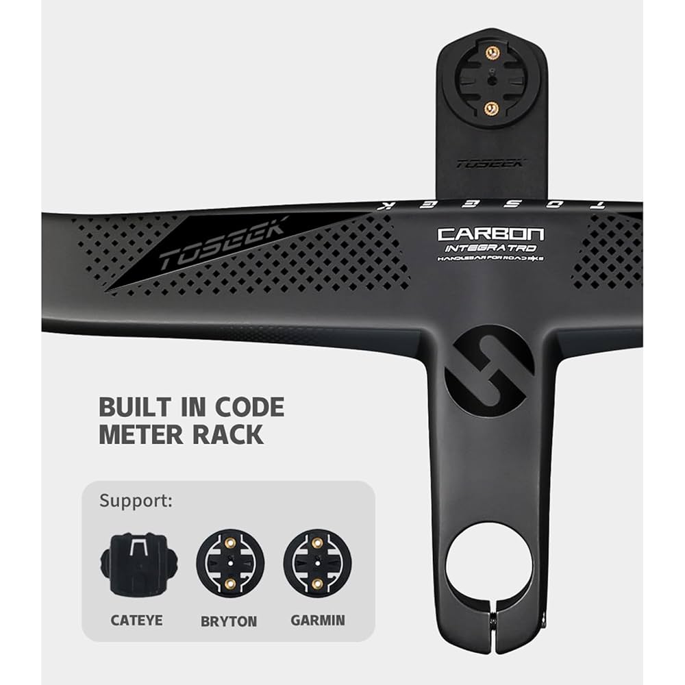 Amazon.com : Zxpjkyu Carbon Integrated Handlebars for Road