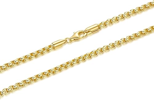 MONA MILANI 14K Gold Plated Necklace for Womens Necklaces Gold Plated Necklace f