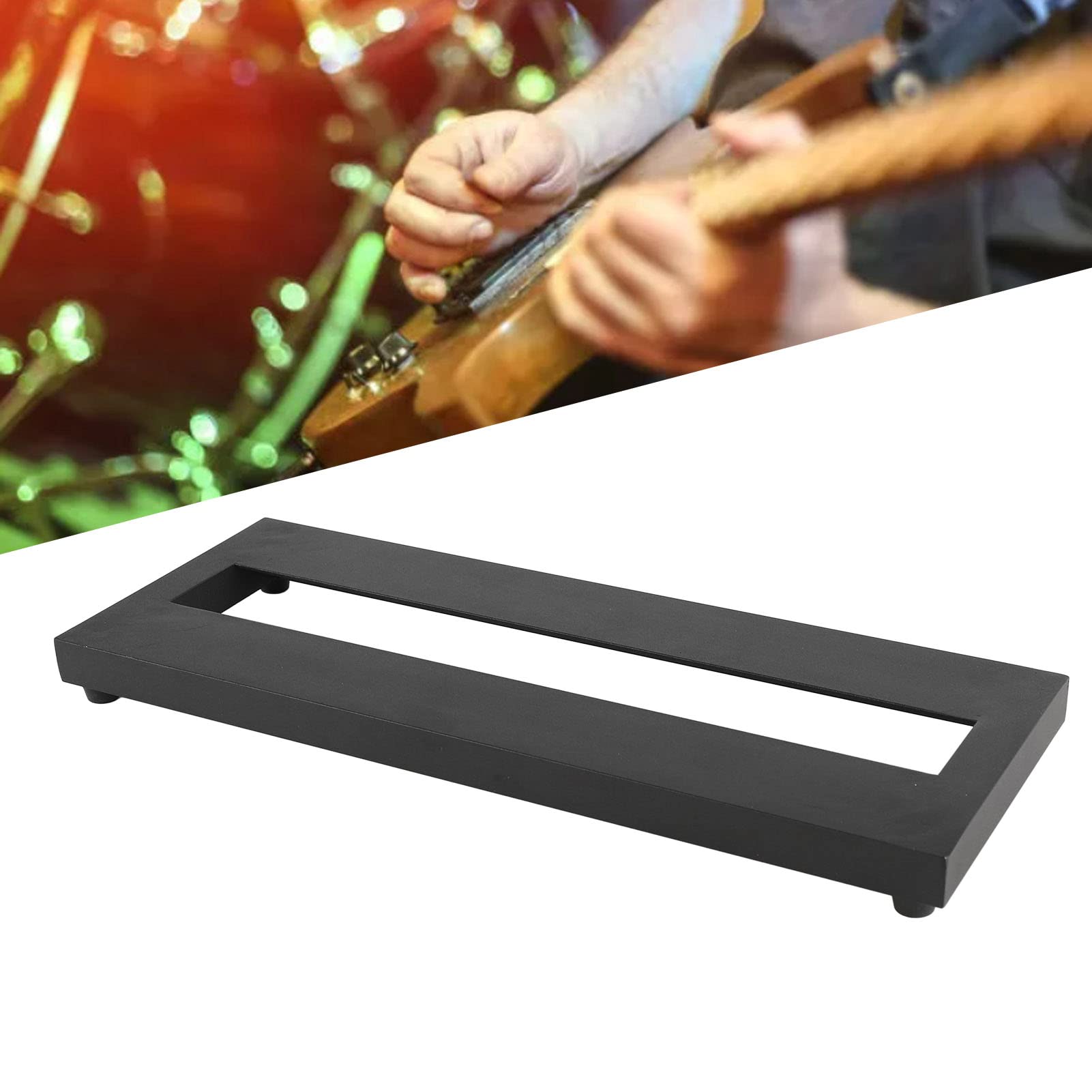 Guitar Effects Pedal Board, Guitar Pedal Board Portable Extra Large Guitar Effect Pedalboard Aluminum Alloy Effects Pedal for Electric Guitar (#1)