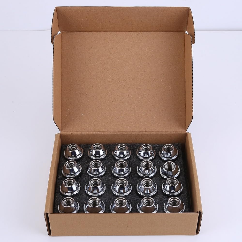 20 dadi per ruote M14 x 1,5, 21 mm, testa esagonale, in lega di acciaio, per Ford Transit Custom 2012-2020, dadi di bloccaggio per ruote