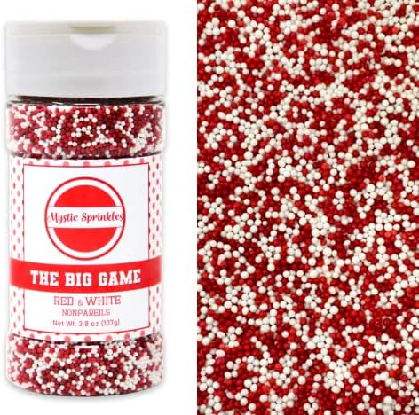Amazon.com: Mystic Sprinkles The Big Game Nonpareil Mix 3.8oz Bottles ...