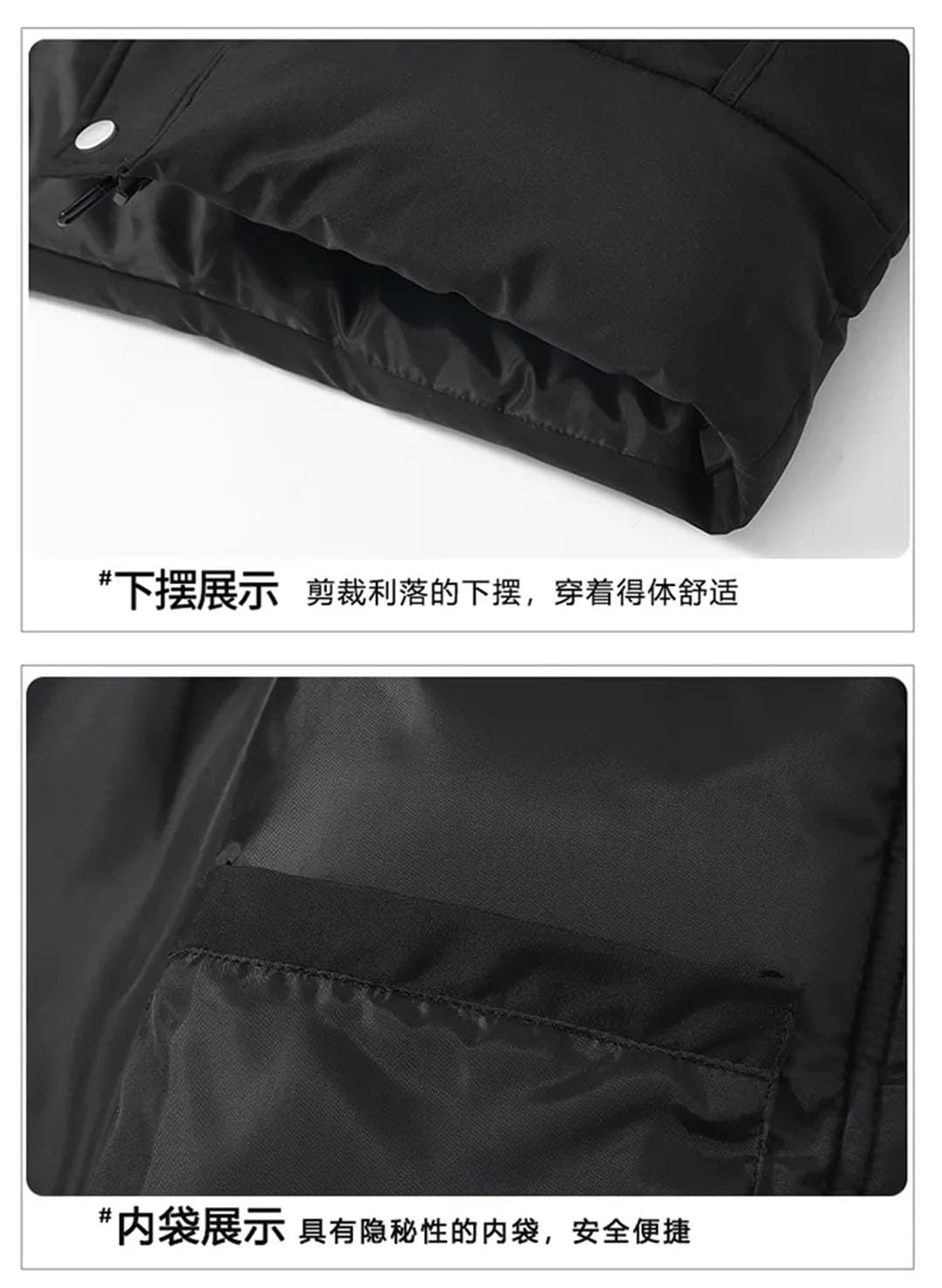 Vogrtcc Chaleco Sin Mangas Con Cuello Levantado Para Hombre Chaleco Con Cremallera Y Plumón