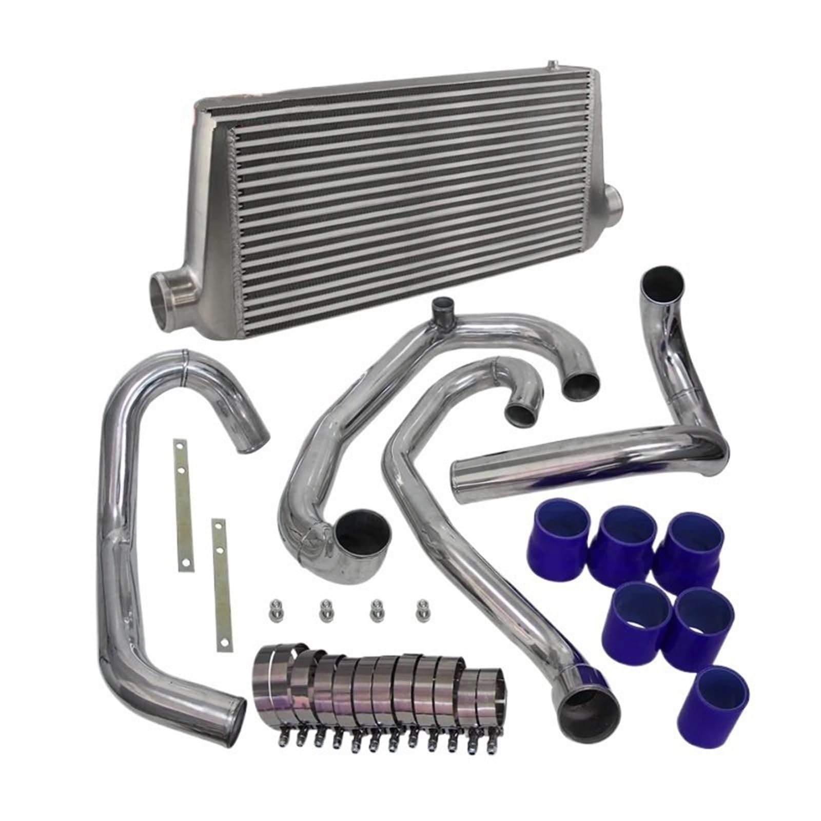 Noauqwtv Blue For Impreza For Wrx Sti Gc Ej20 Turbo 2.0L 96-00 Intercooler Piping Kit Turbo Intercooler Kit