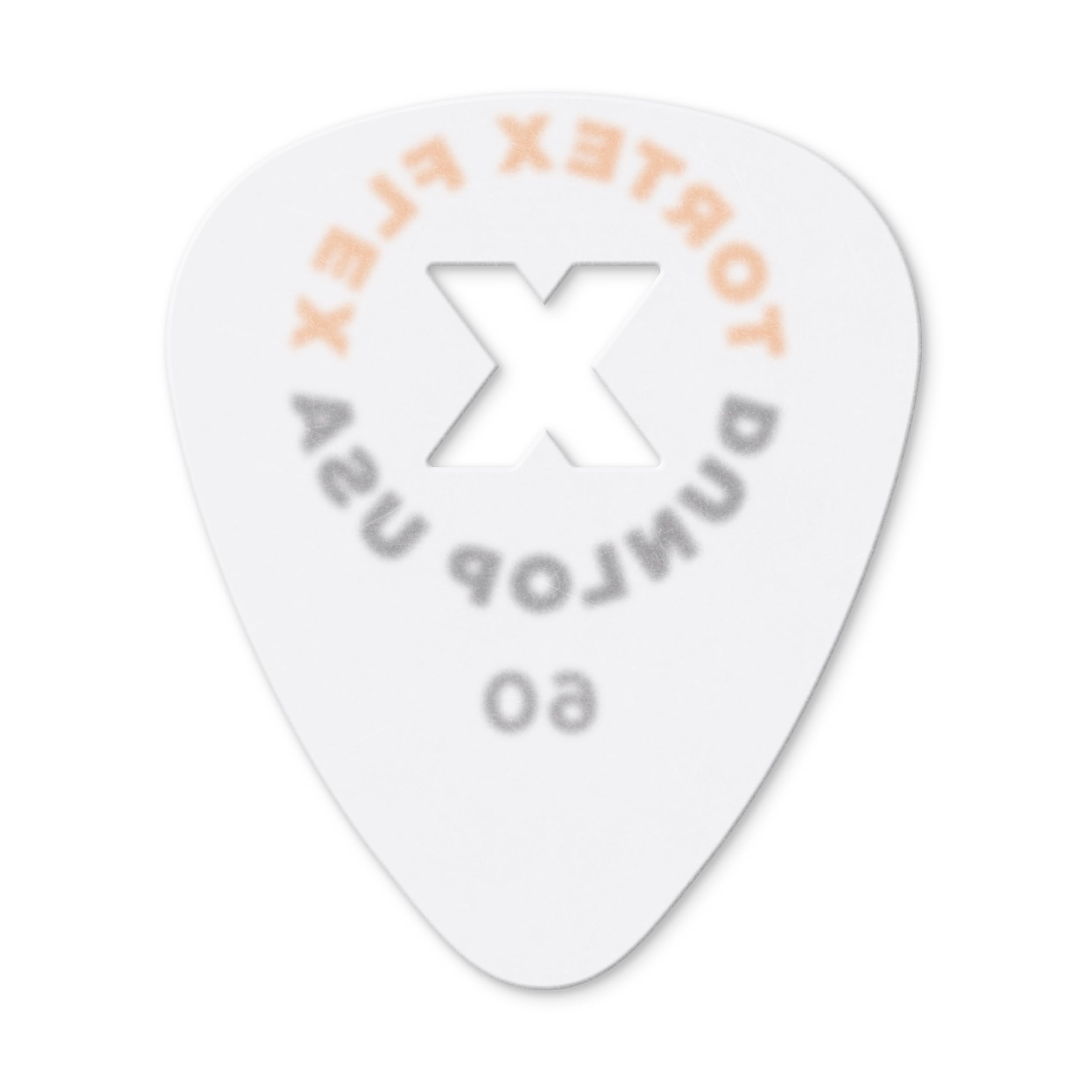 Jim Dunlop Tortex® Flex™ X Pick .60mm - 72 Pack, Clear, Standard - Image 2