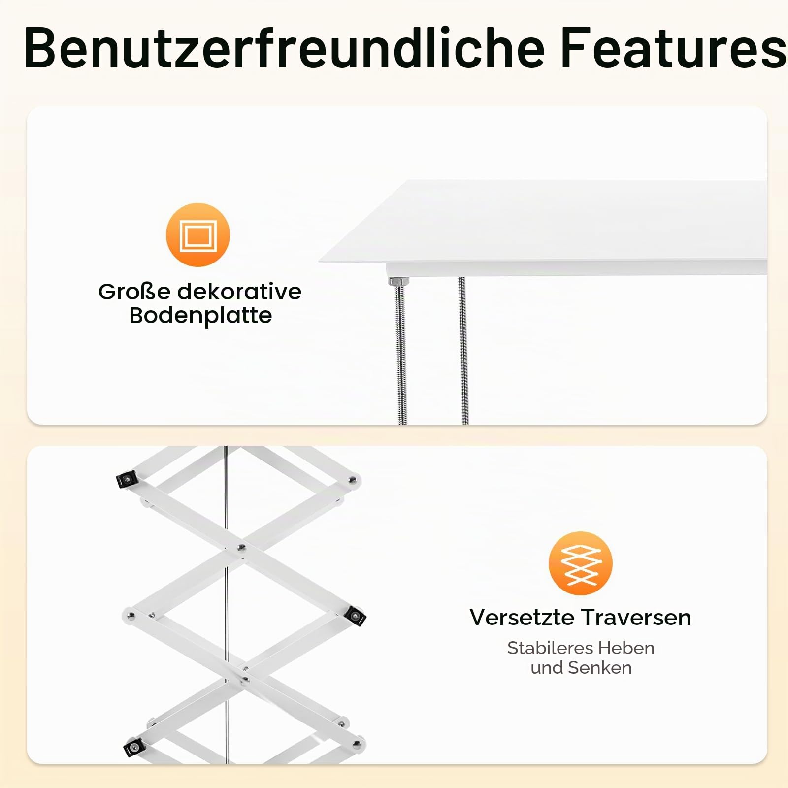 Electric Lift Projector, Elektrischer Hebebühne, Beamer Deckenhalterung mit Fernbedienung, Motorisierter Projektorhalterung Aufzug, Beamer Projektor Deckenlift, Maximallast bis 10 kg