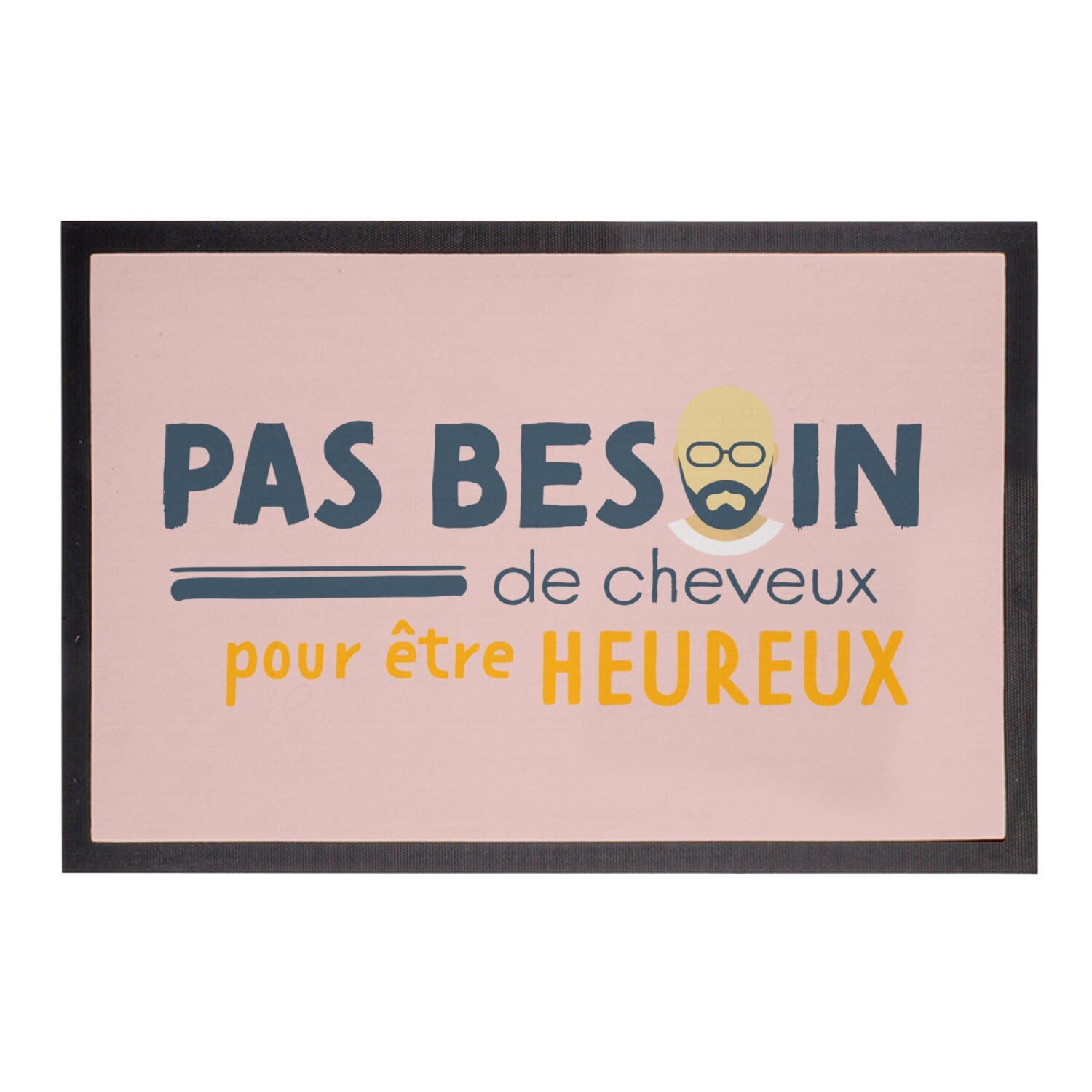 Paillasson rose Fabulous cadeau crémaillère original humour 60x40