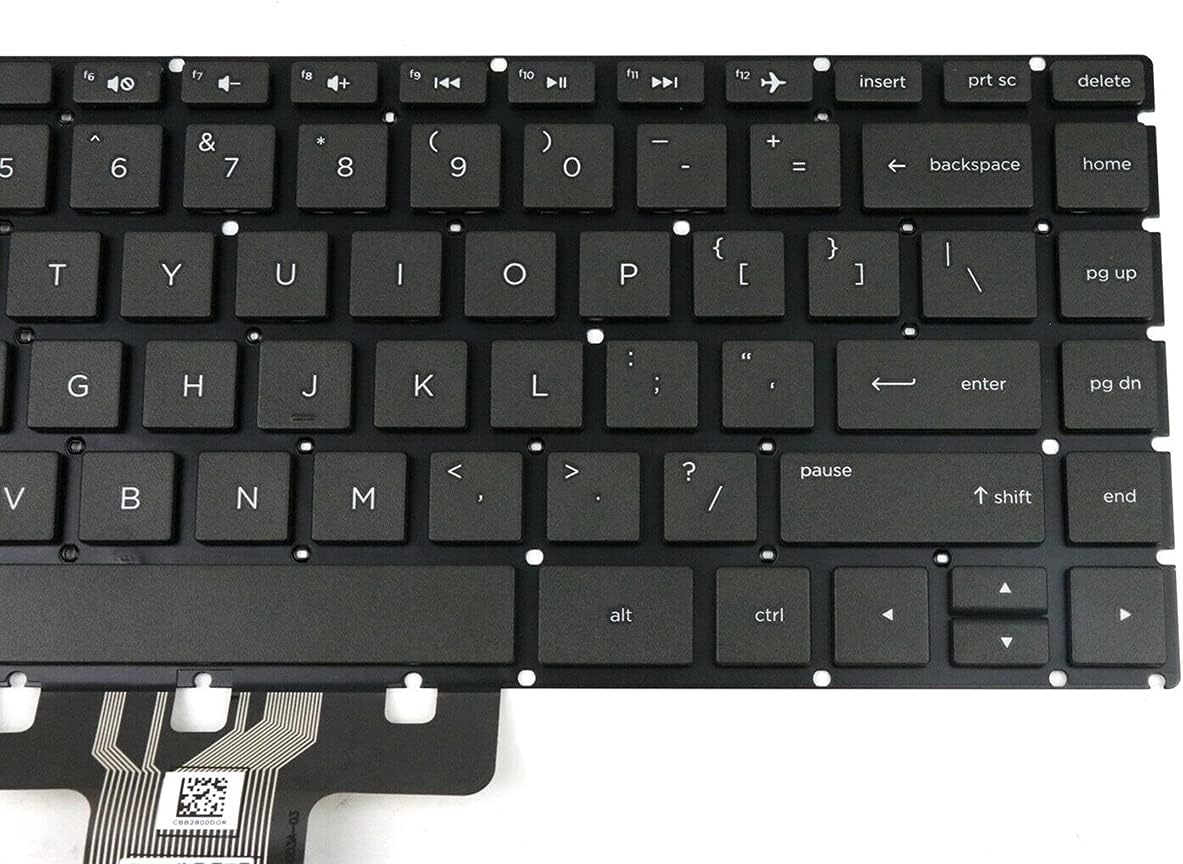 Laptop Replacement US Layout Keyboard for HP 14-BS 240 G6 14-BK 14-BF 14M-BA 14-CB 14-BW 14-BA 14T-BA Black