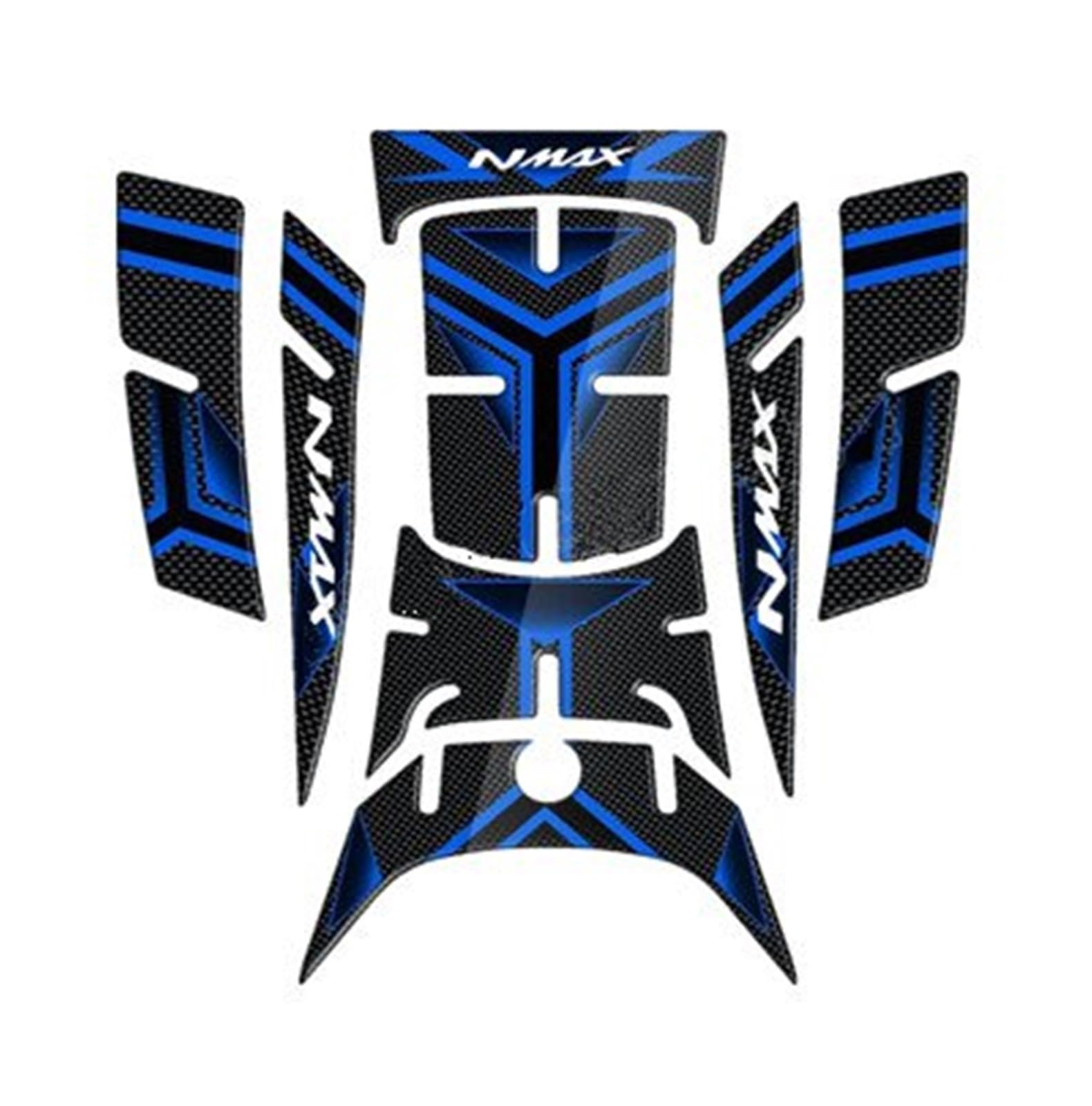 Motorcycle Tank Pad Scooter Gas Cover Protect Sticker Decal Accessories for Yamaha NMAX125 NMAX155 Nmax 125 155 Bike Tank Film(Color2)