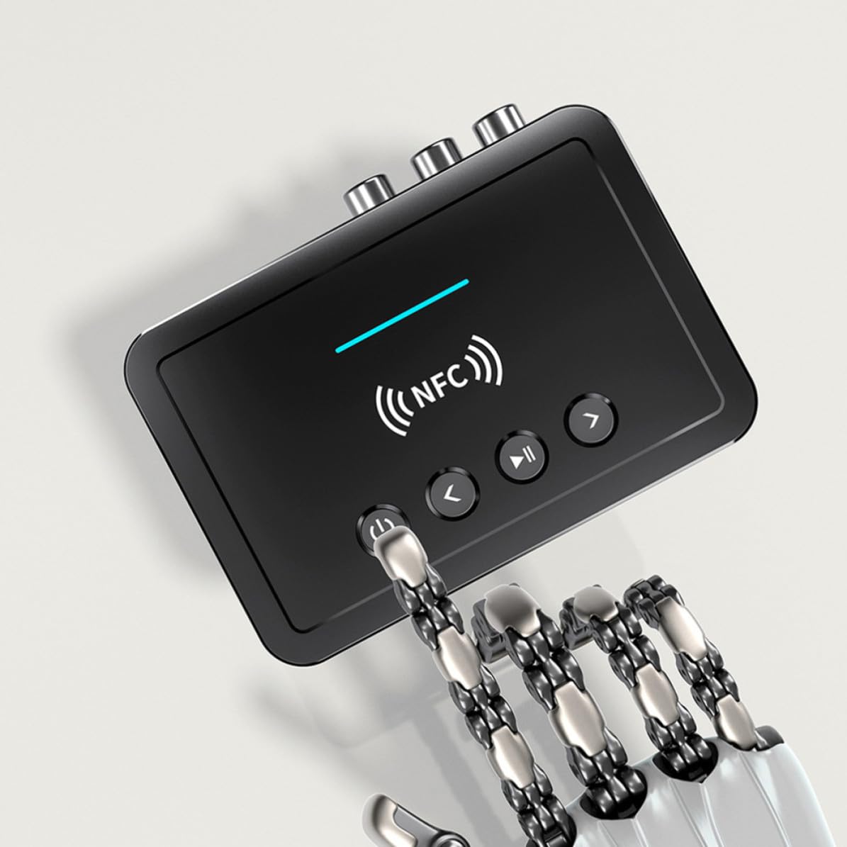 Receptor de Audio Inalámbrico 5.0 Pantalla HD y Control