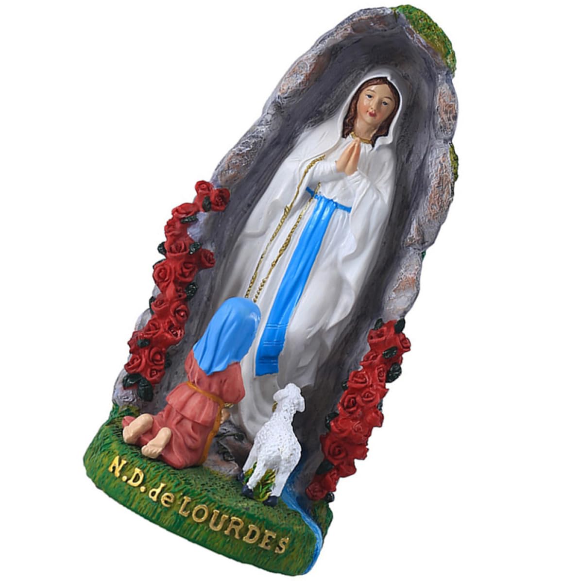 Sculpture délicate de la Vierge, statue en résine de haute qualité