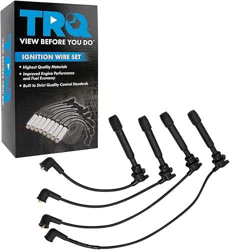 Miniatura 144 de TRQ Juego de cables de bujía de encendido del motor compatible con Hyundai Tucson Kia Sportage 2.7L Nrew