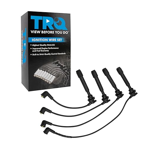 Miniatura 631 de TRQ Juego de cables de bujía de encendido del motor para Ford F250 F350 Super Duty V8 6.2L nuevo