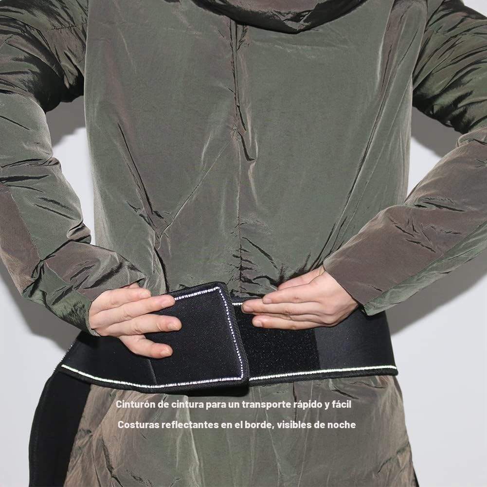 Cokomono Cubrepiernas Moto Scooter, Manta Térmica Piernas para Moto, Cubre Piernas para Scooter Universal, Impermeable, Antiviento, Ajustable
