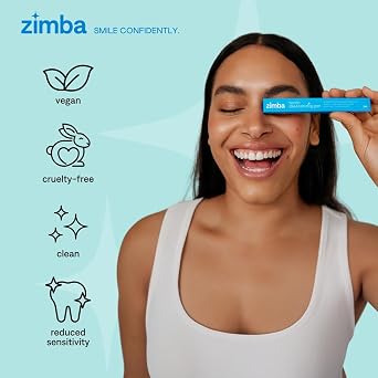 Zimba Teeth Desensitizing Pen | Effective, Travel-Friendly Solution for Sensitive Teeth | Cruelty-Free and Enamel-Safe Formula for Instant Relief (1 Pen)