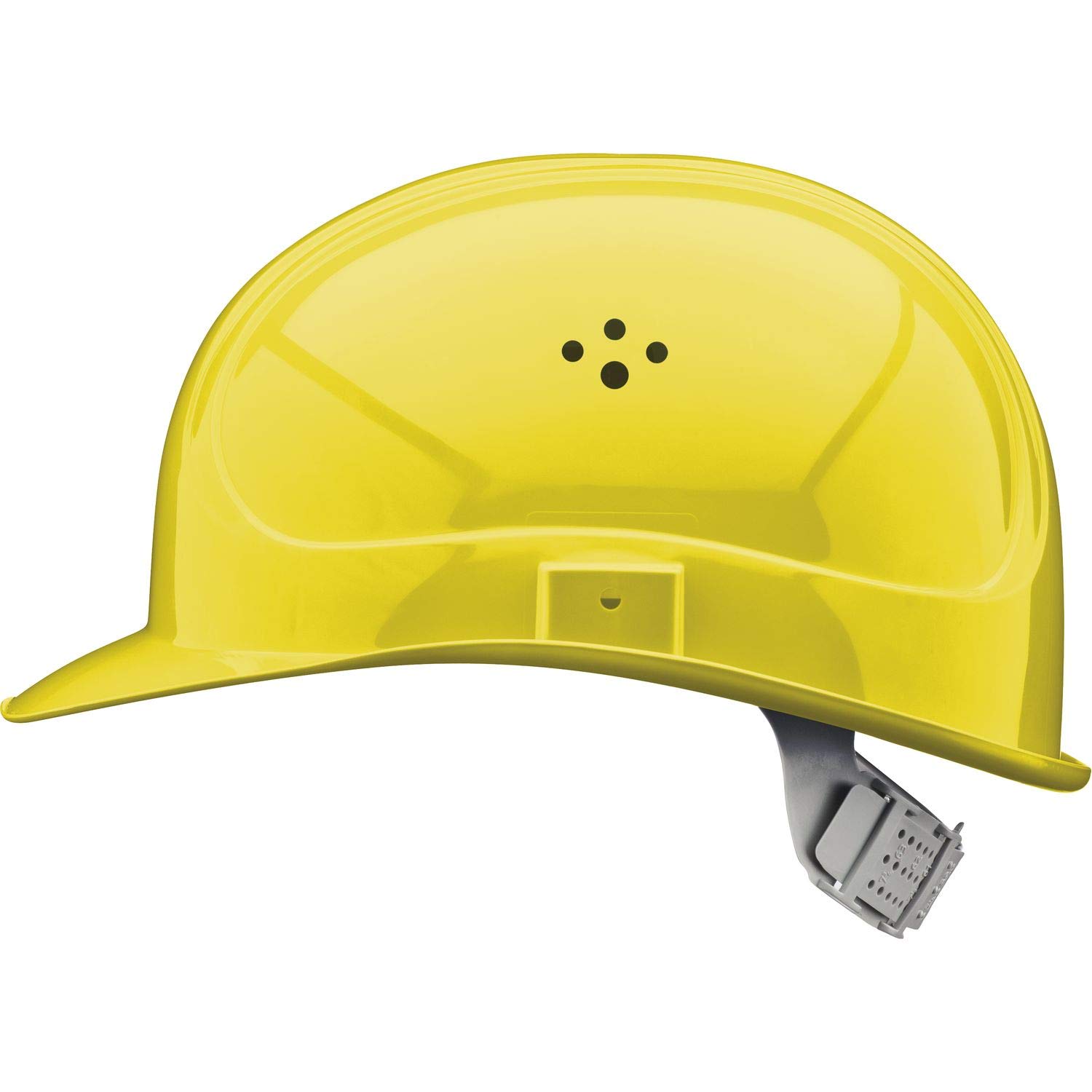 Casque de chantier VOSS Inap-Master 6 jaune 11401016+21250000 avec fermeture à vis